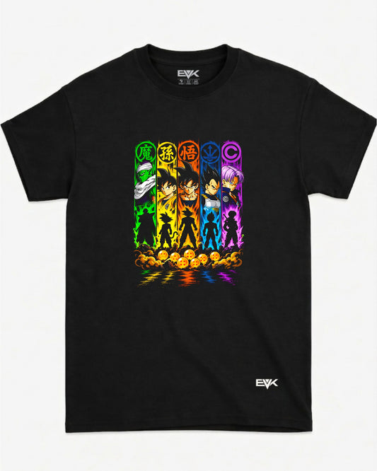 Camiseta Dragon Ball – Kanji Panels