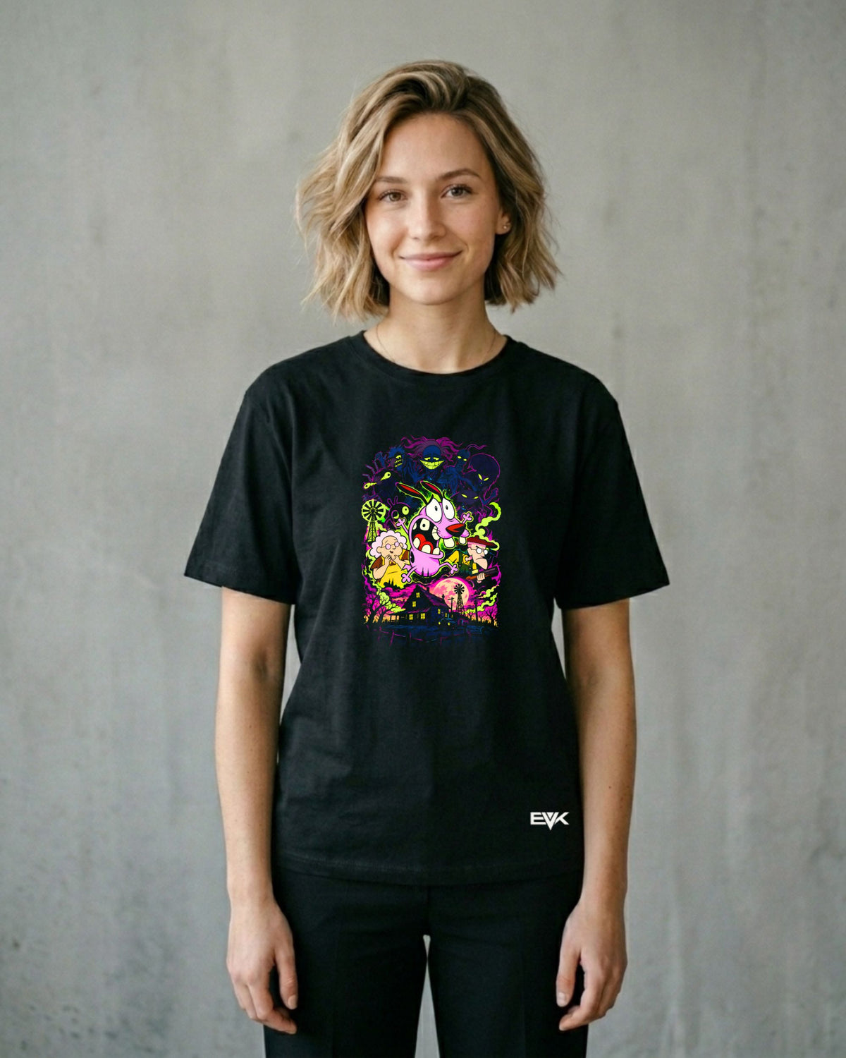 Camiseta Coragem, o Cão Covarde – Middle of Nowhere Nightmares