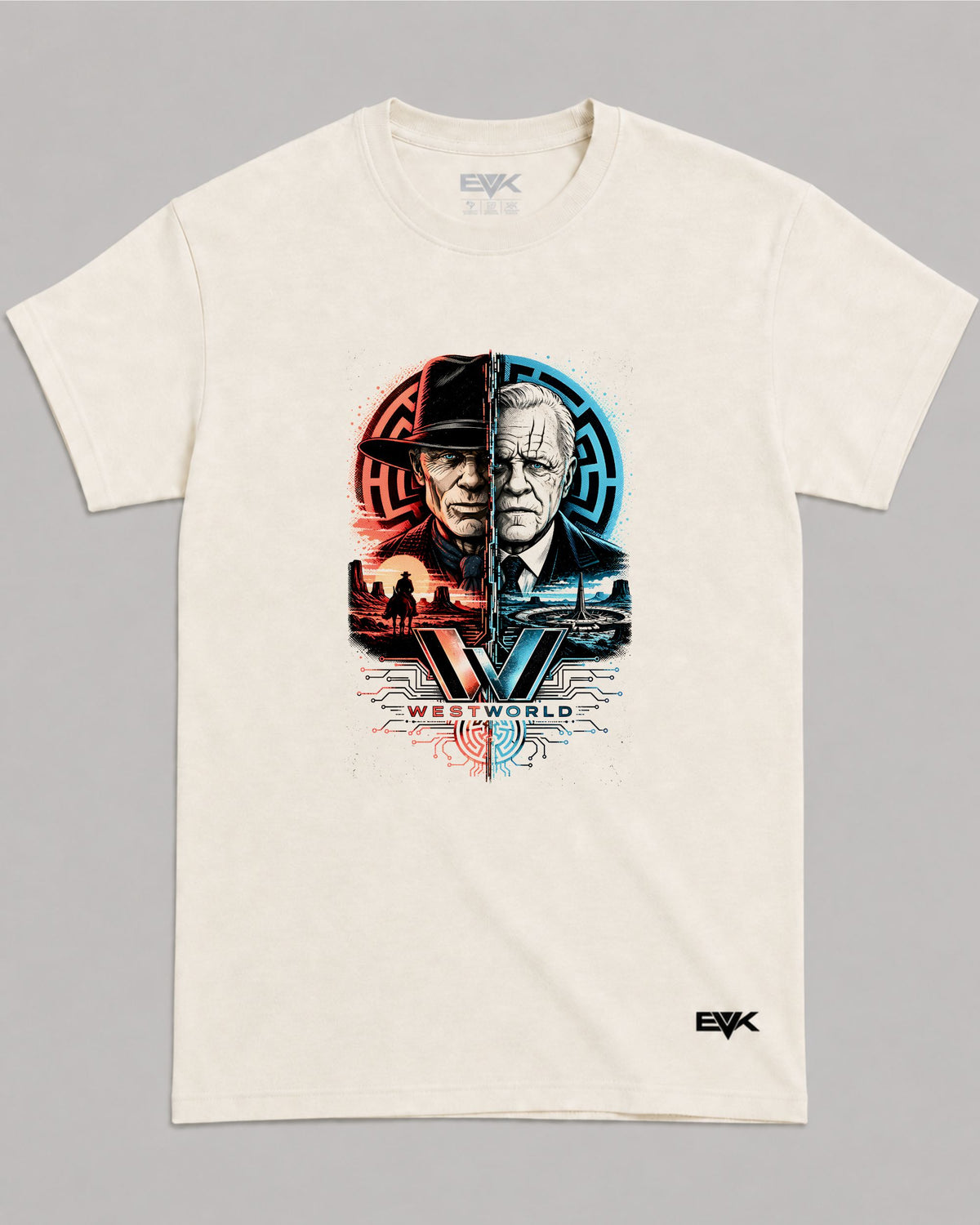 Camiseta Off-White Westworld – Gods and Men