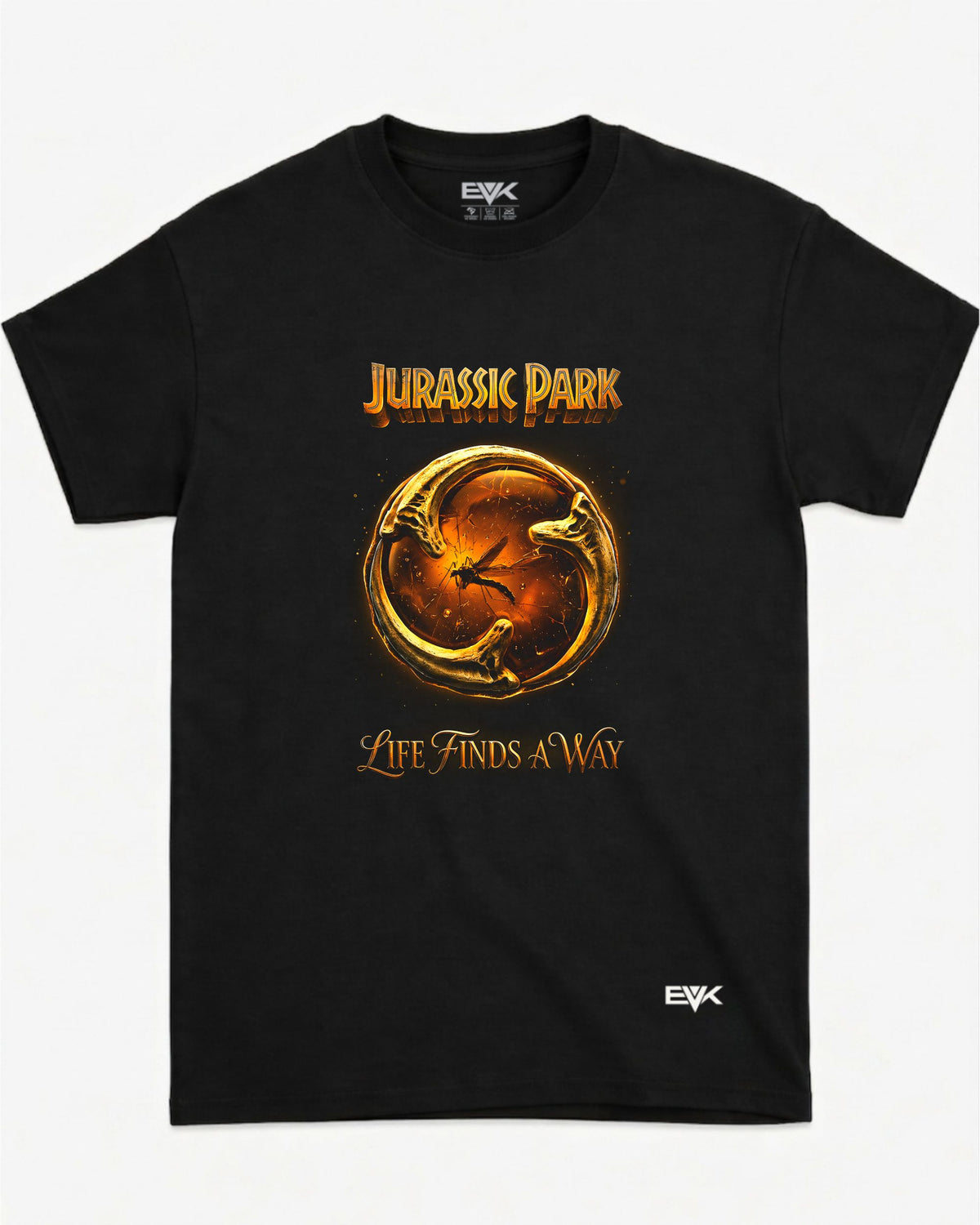 Camiseta Jurassic Park – Life Finds A Way