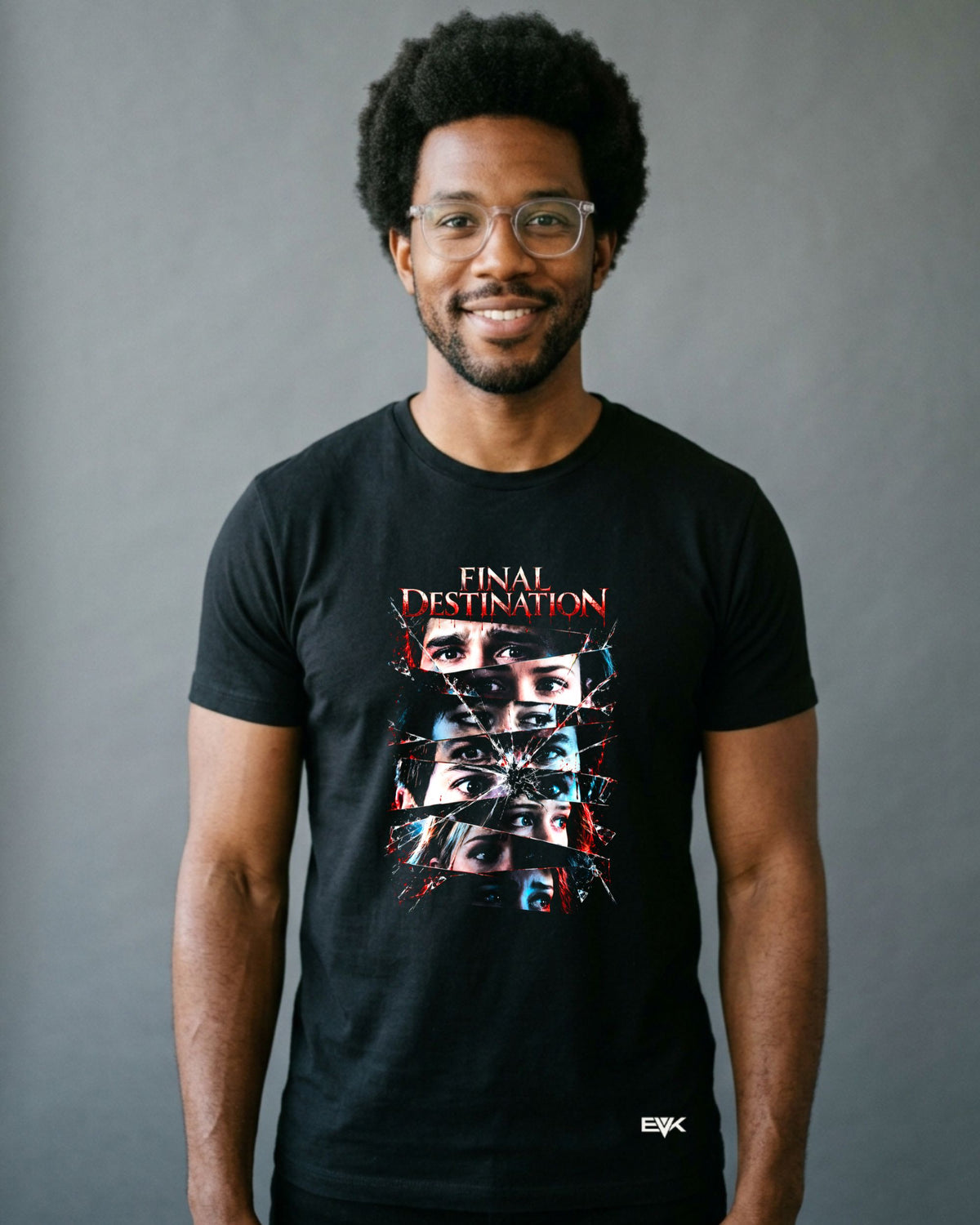 Camiseta Premonição – Shattered Glass Eyes