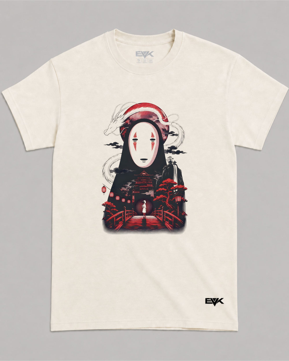 Camiseta Off-White A Viagem de Chihiro – Haku’s Flight