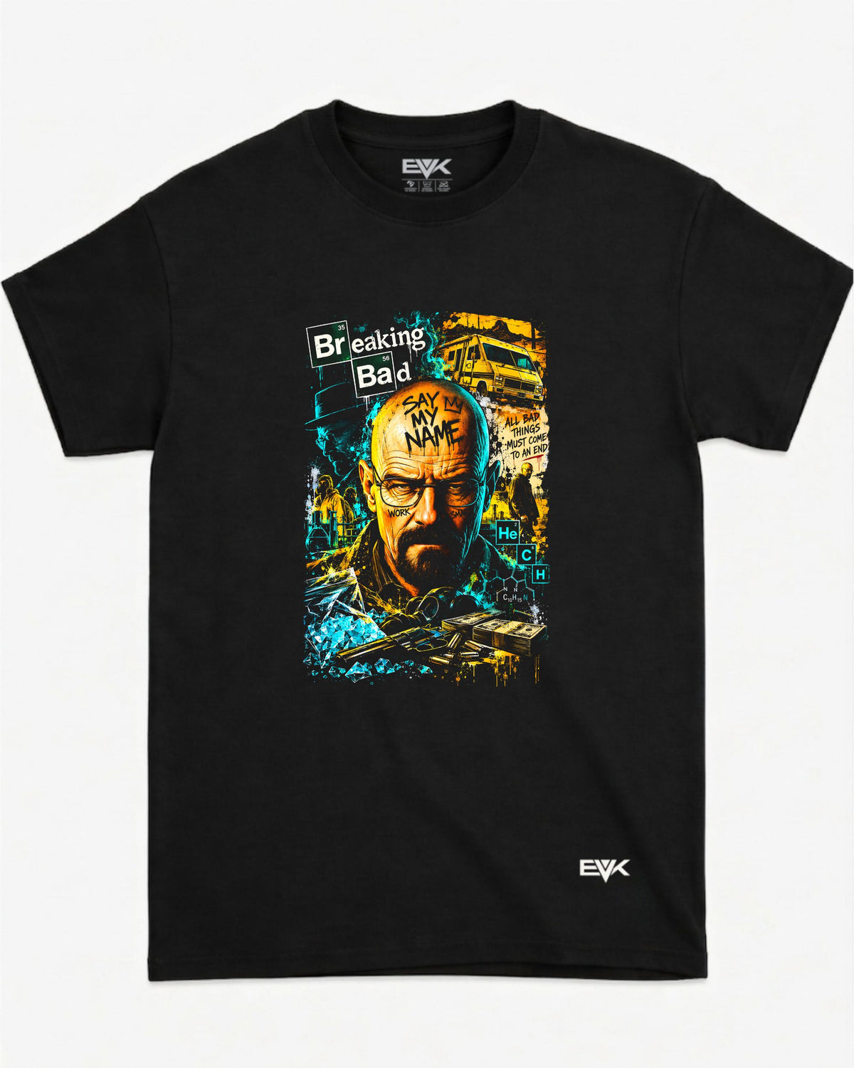 Camiseta Breaking Bad – Heisenberg's Legacy