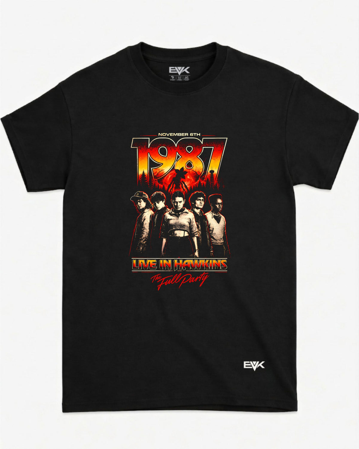 Camiseta Stranger Things – Live in Hawkins