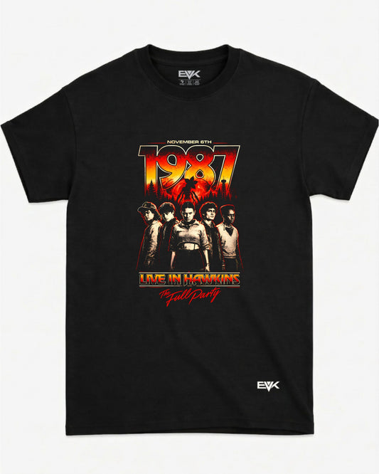 Camiseta Stranger Things – Live in Hawkins