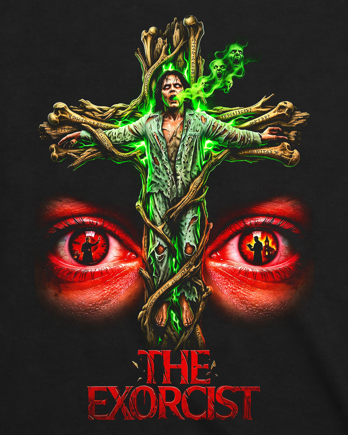 Camiseta O Exorcista – Pazuzu's Gaze