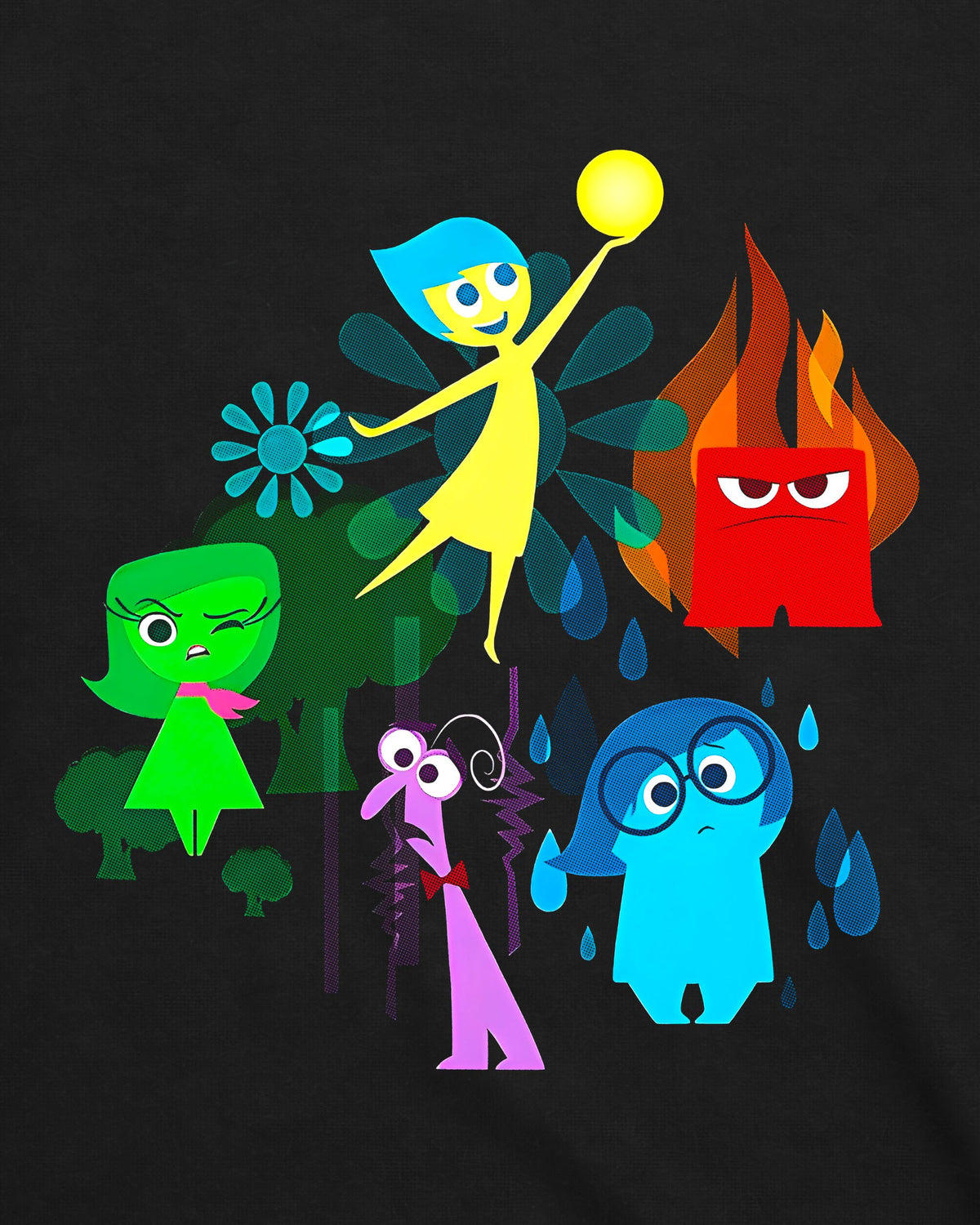 Camiseta Divertida Mente – The Original Five Graphic