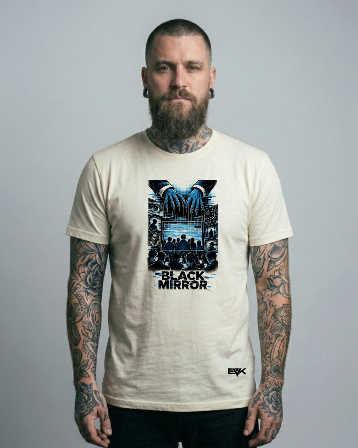 Camiseta Off-White Black Mirror – The Waldo Control