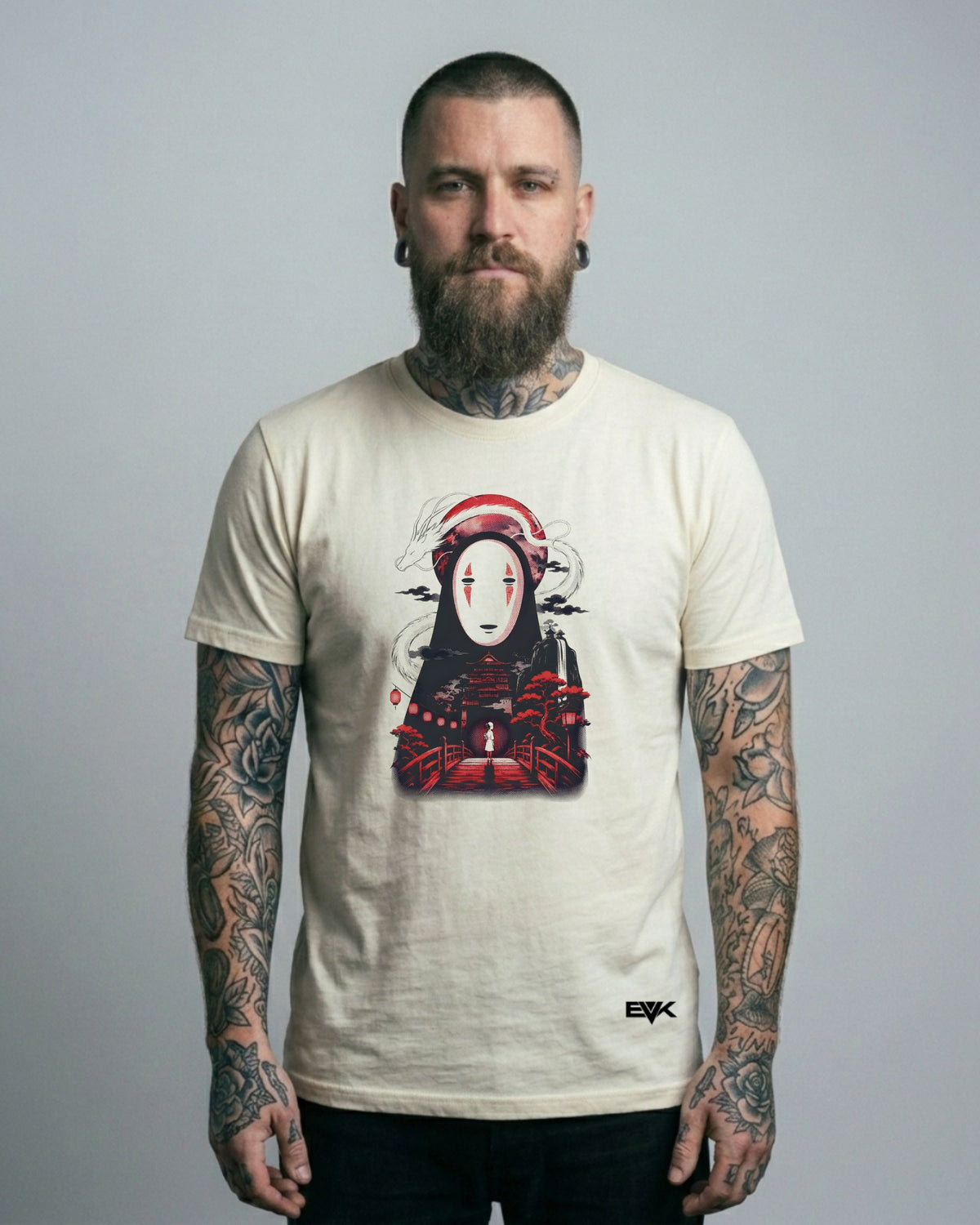 Camiseta Off-White A Viagem de Chihiro – Haku’s Flight
