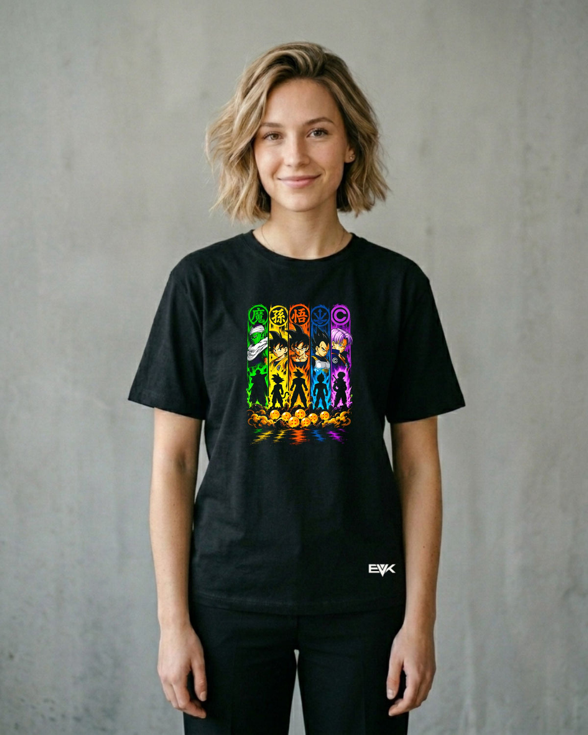 Camiseta Dragon Ball – Kanji Panels