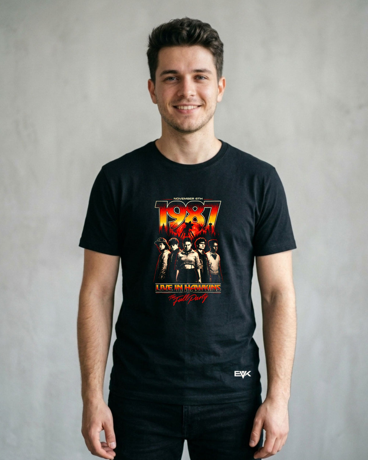 Camiseta Stranger Things – Live in Hawkins