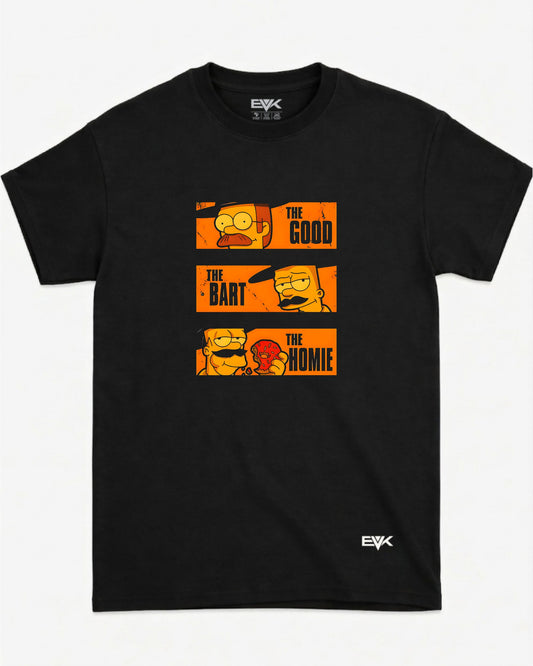 Camiseta Os Simpsons – The Good, The Bart & The Homie