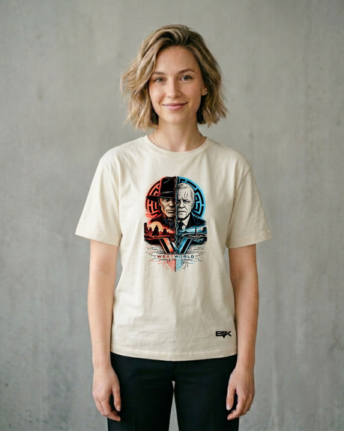 Camiseta Off-White Westworld – Gods and Men