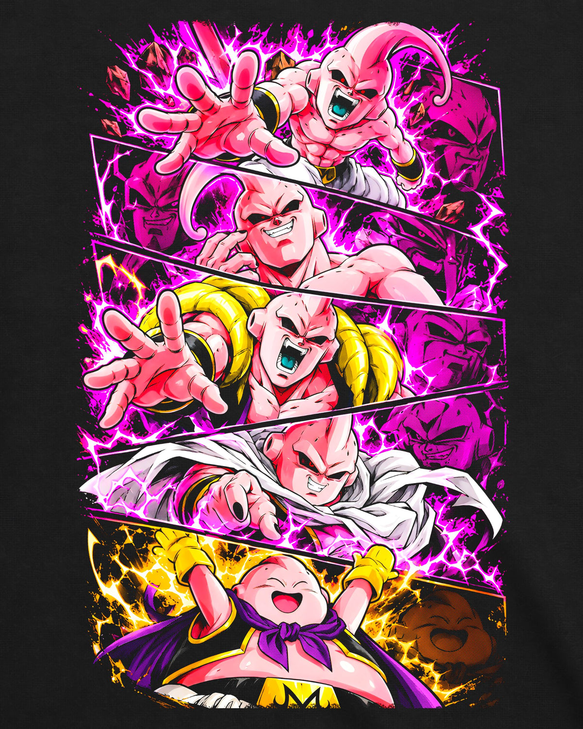 Camiseta Dragon Ball – The Forms of Buu
