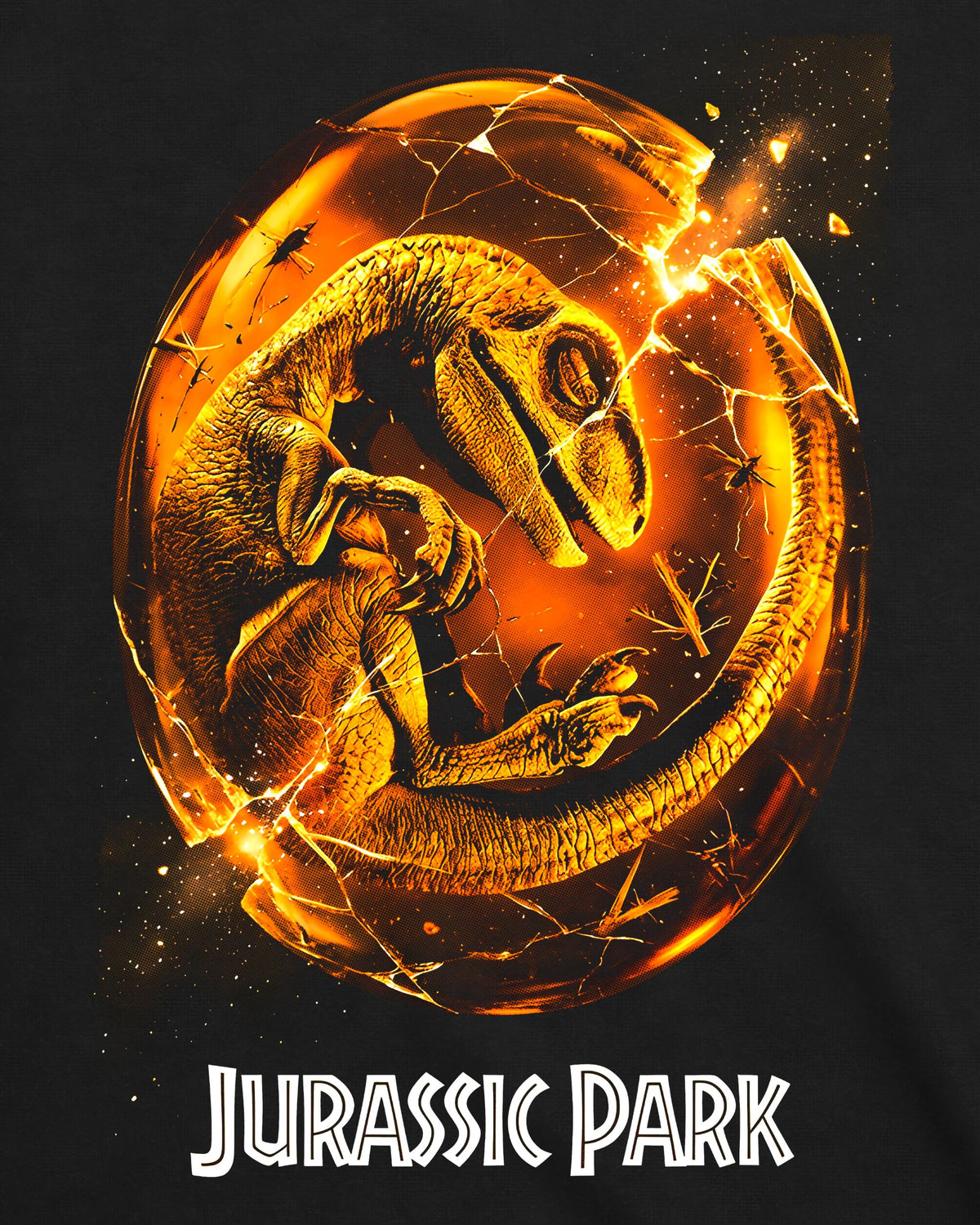 Camiseta Jurassic Park – Raptor Amber Egg Tee