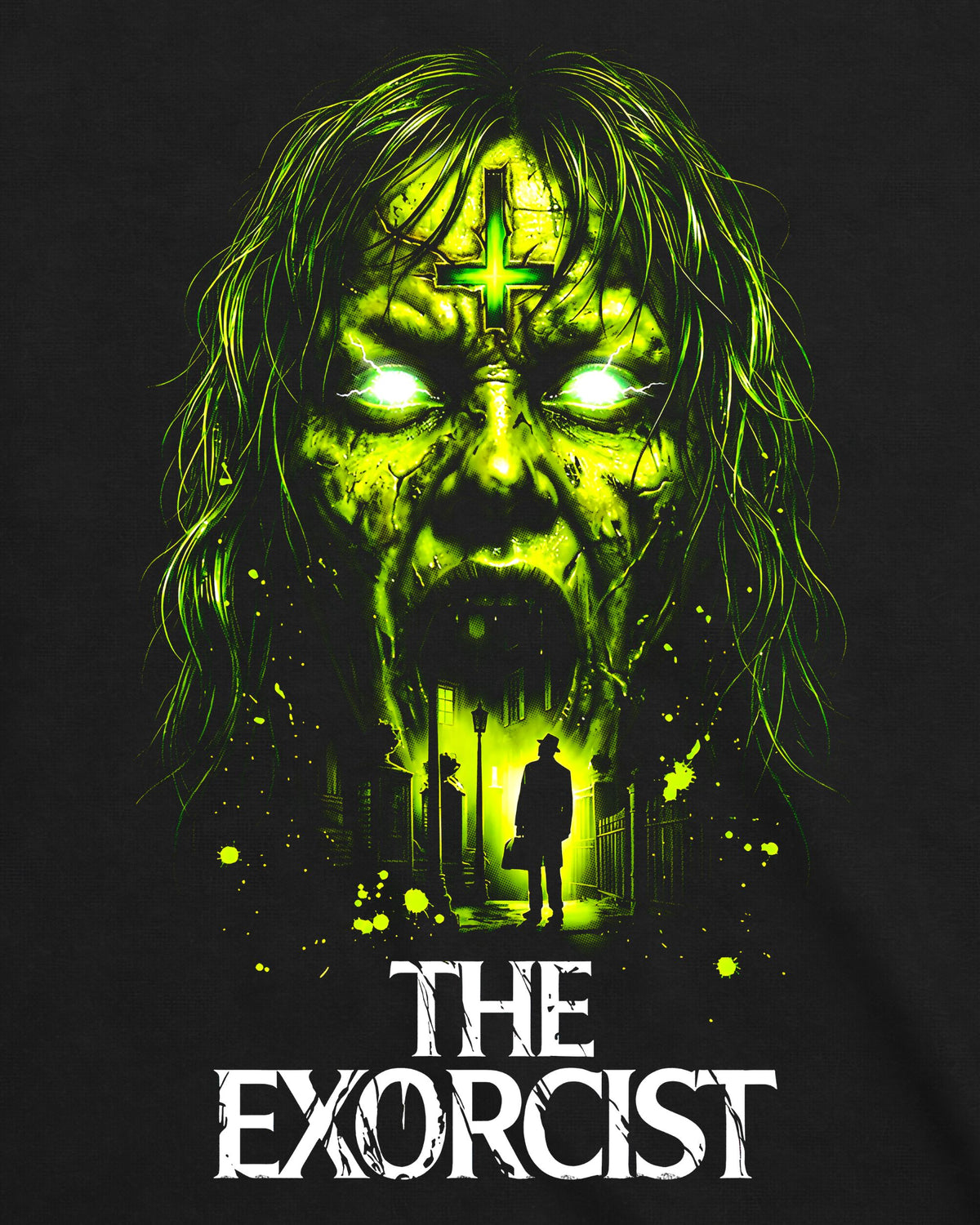 Camiseta O Exorcista – Inverted Cross