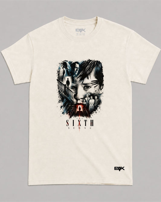 Camiseta Off-White O Sexto Sentido – Minimalist Movie Poster