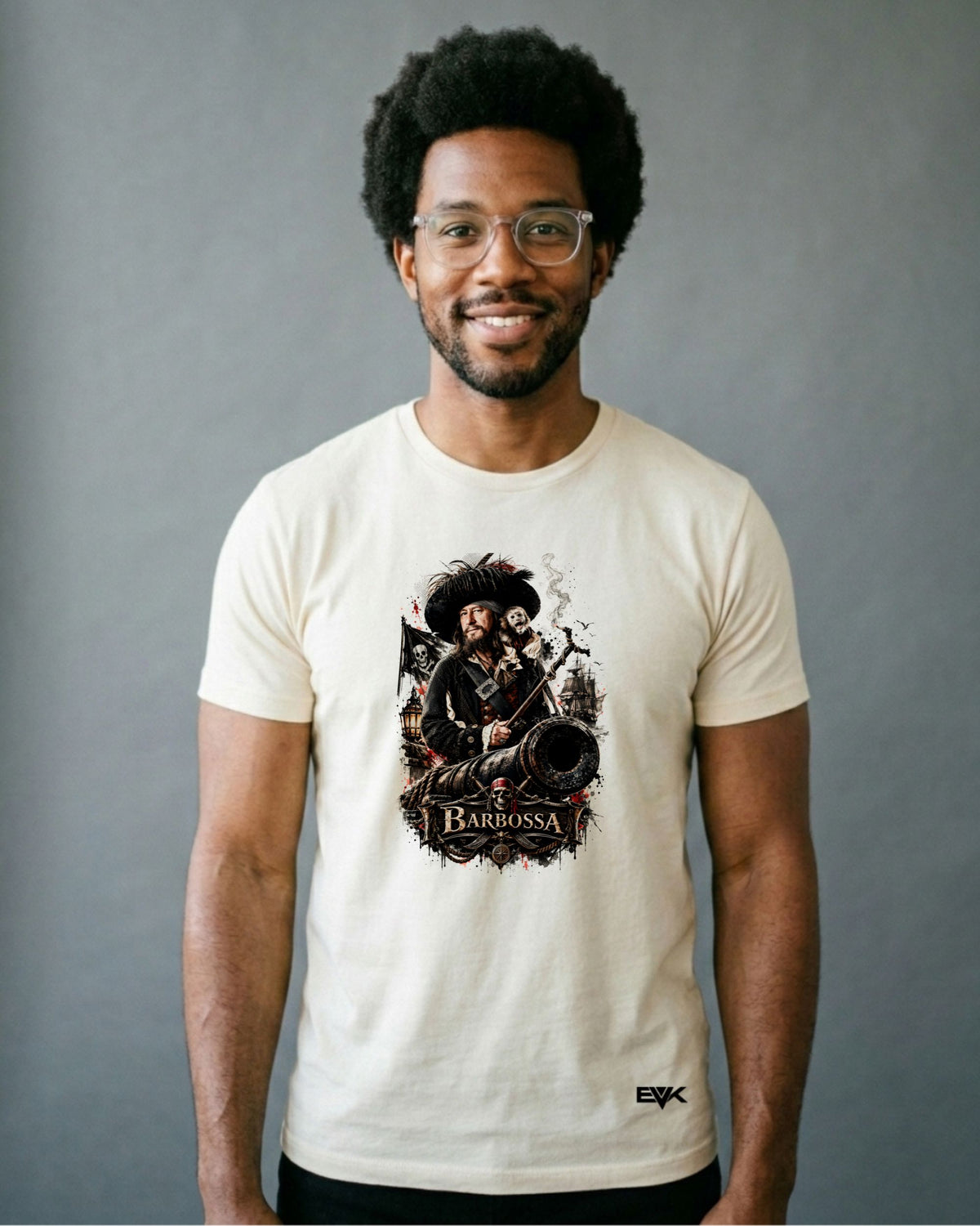 Camiseta Off-White Piratas do Caribe – Barbossa