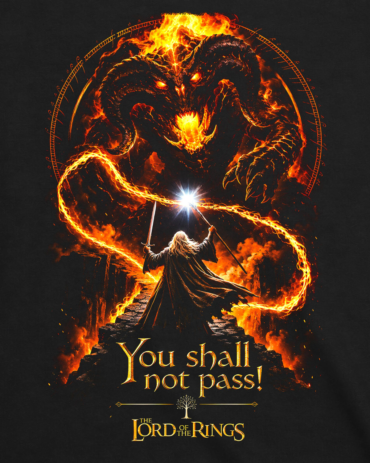 Camiseta O Senhor dos Anéis – You Shall Not Pass