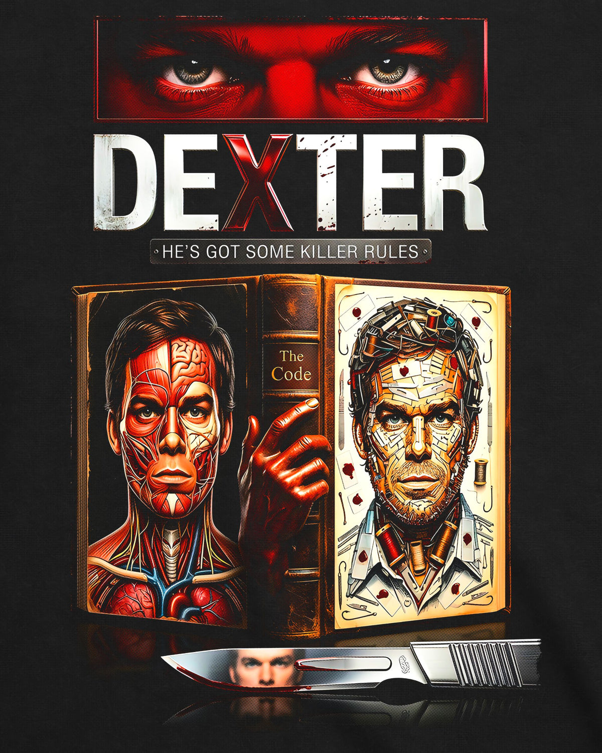 Camiseta Dexter – The Code of Dexter
