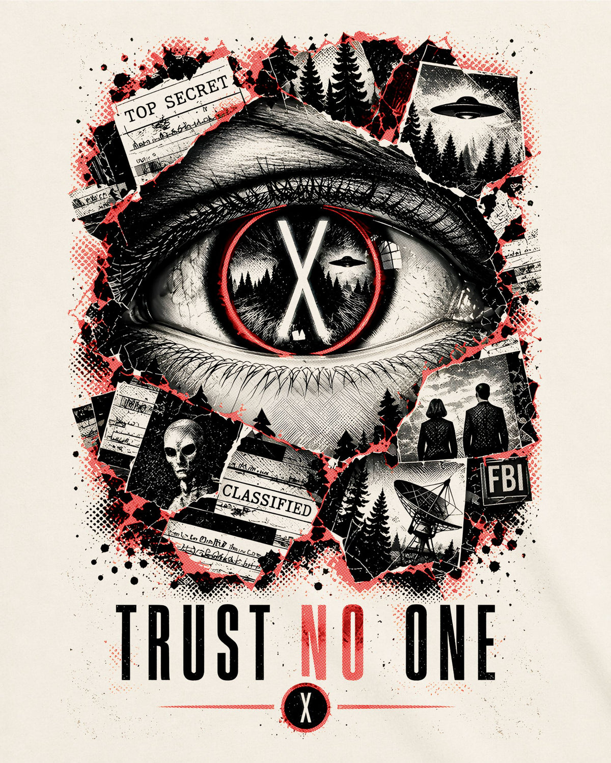 Camiseta Off-White Arquivo X – Eye of Truth