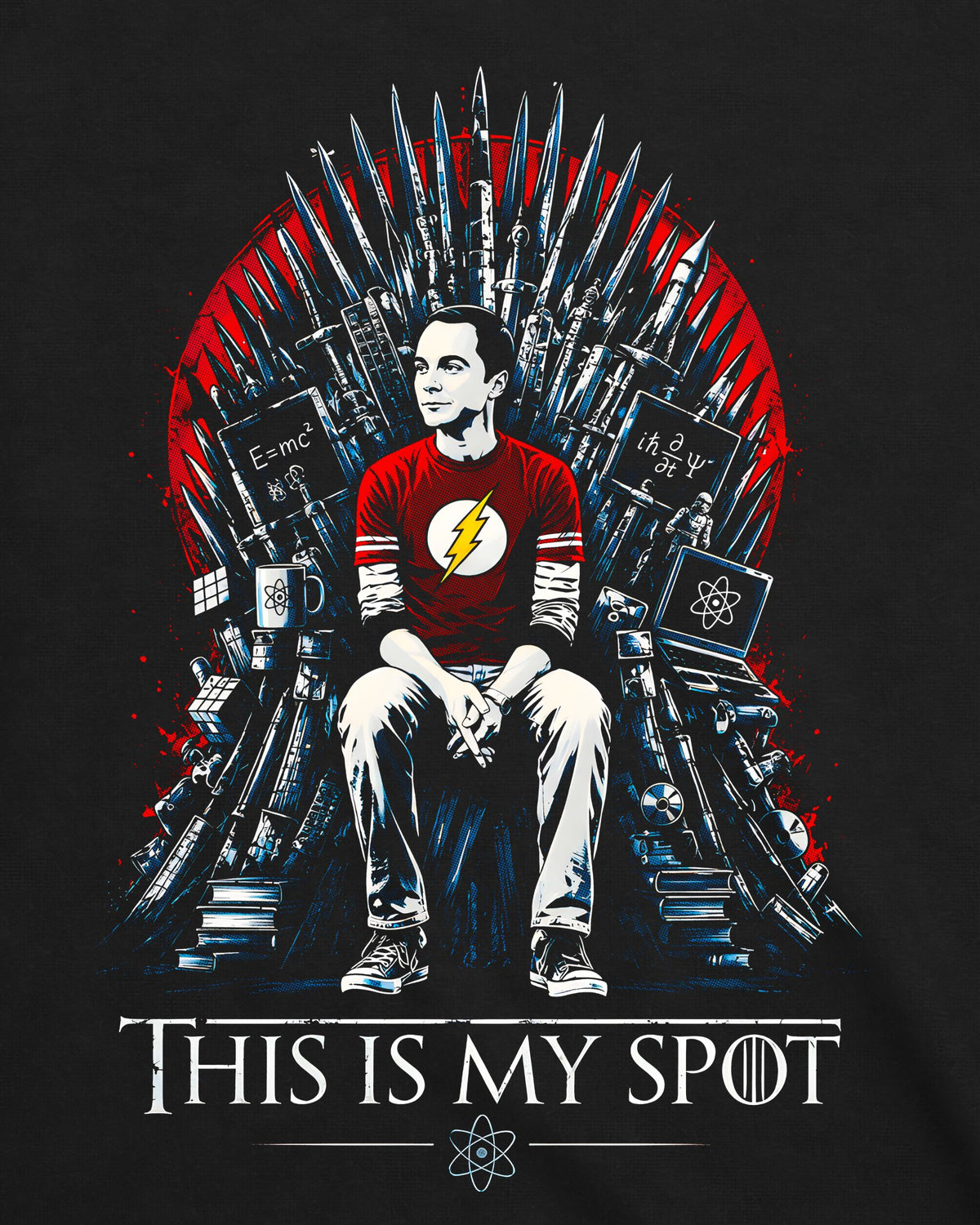 Camiseta The Big Bang Theory – This Is My Spot