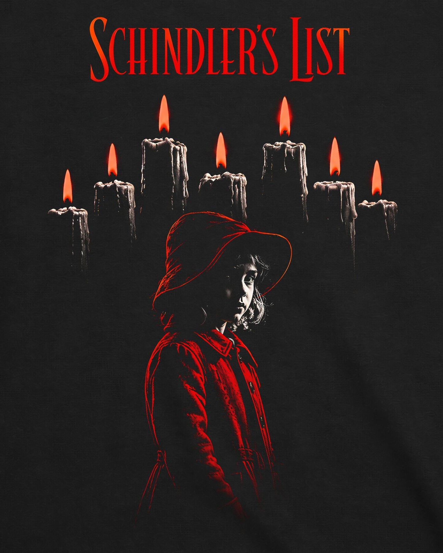 Camiseta A Lista de Schindler – Light in the Dark