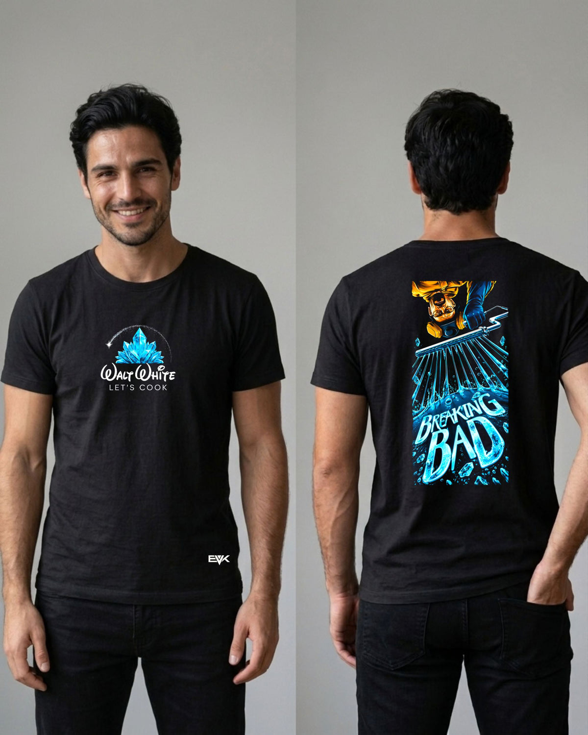 Camiseta Frente e Costas Breaking Bad – Walt White