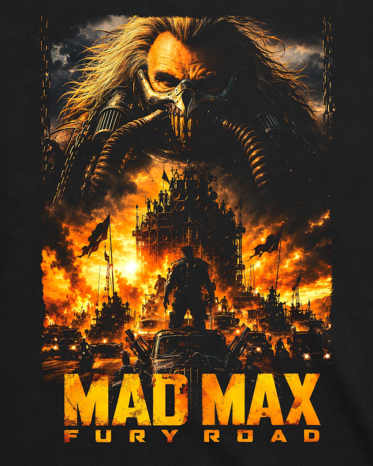 Camiseta Mad Max: Estrada da Fúria – Doof Wagon Symphony