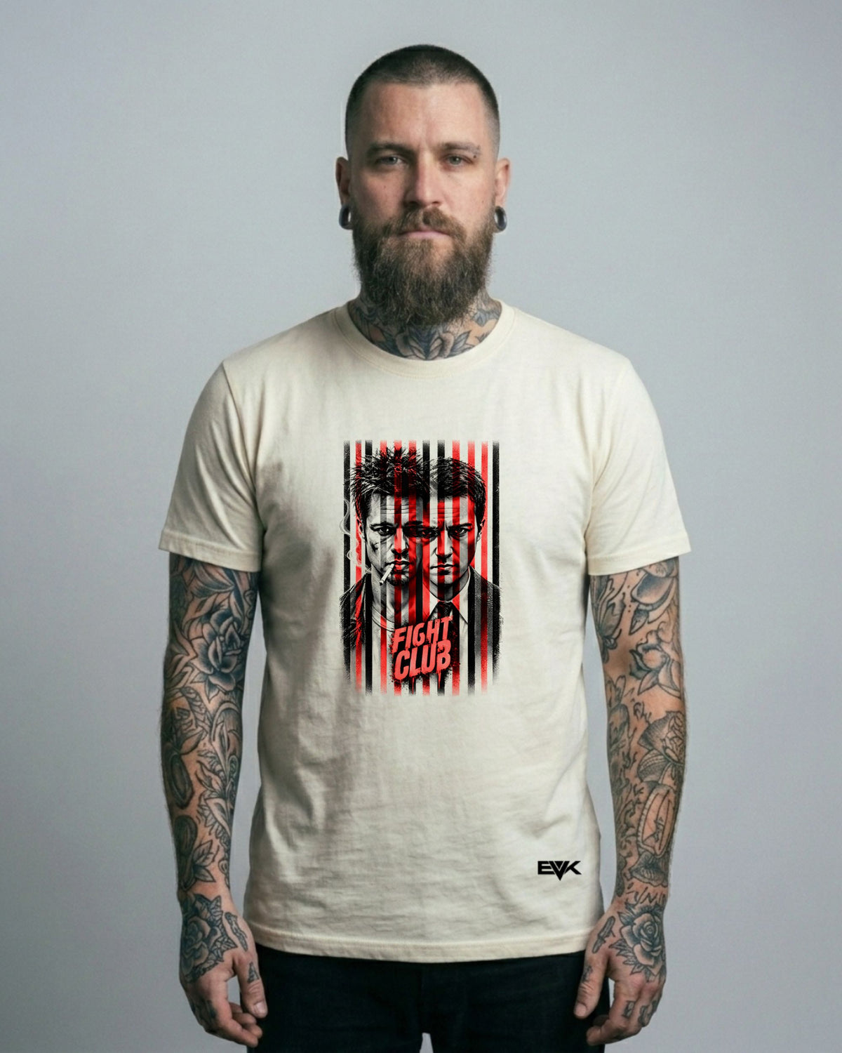 Camiseta Off-White Clube da Luta – Two Faces