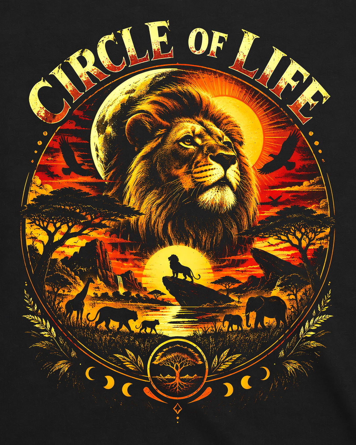 Camiseta O Rei Leão – The Circle of Life