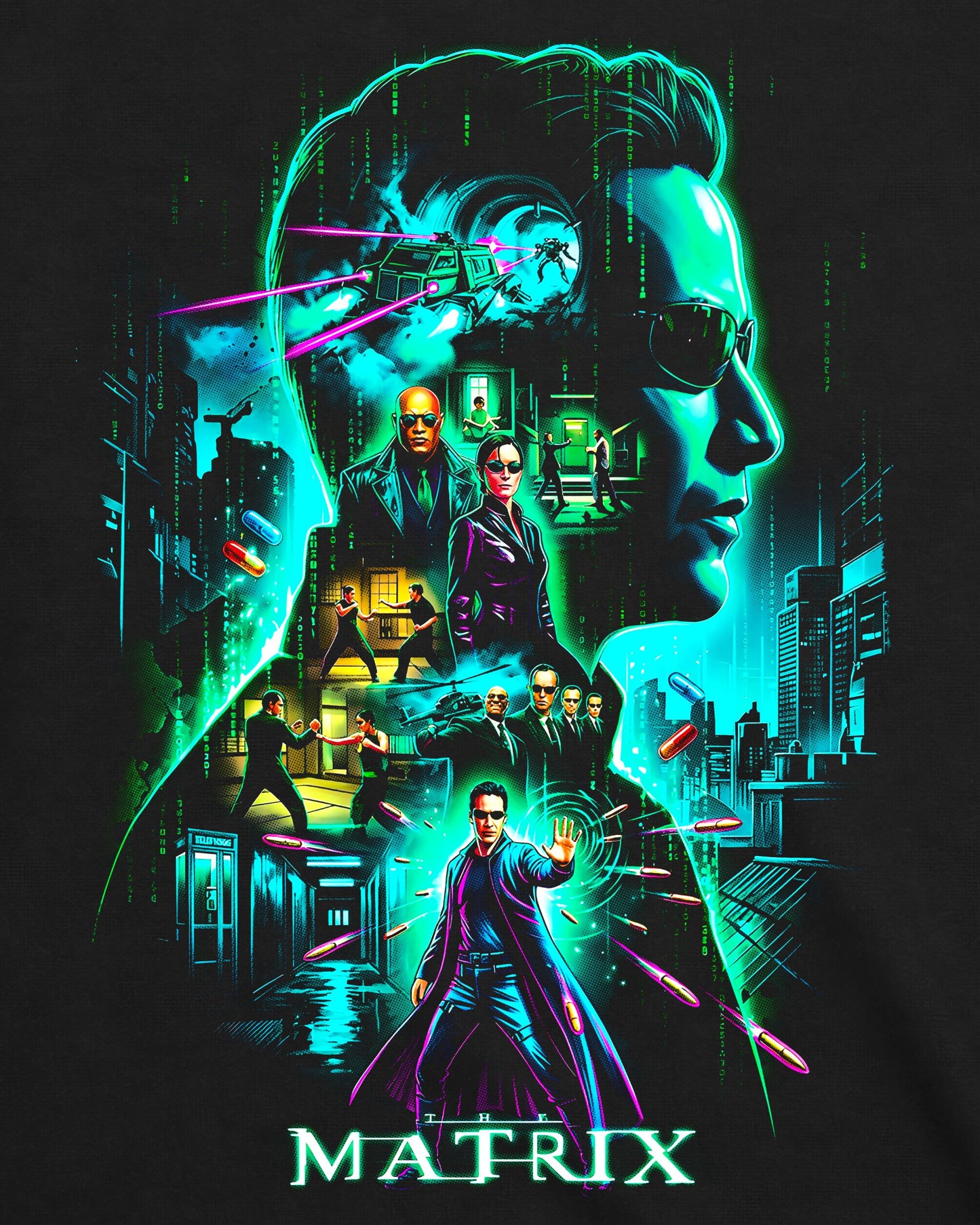 Camiseta Matrix – Neo's Mindscape