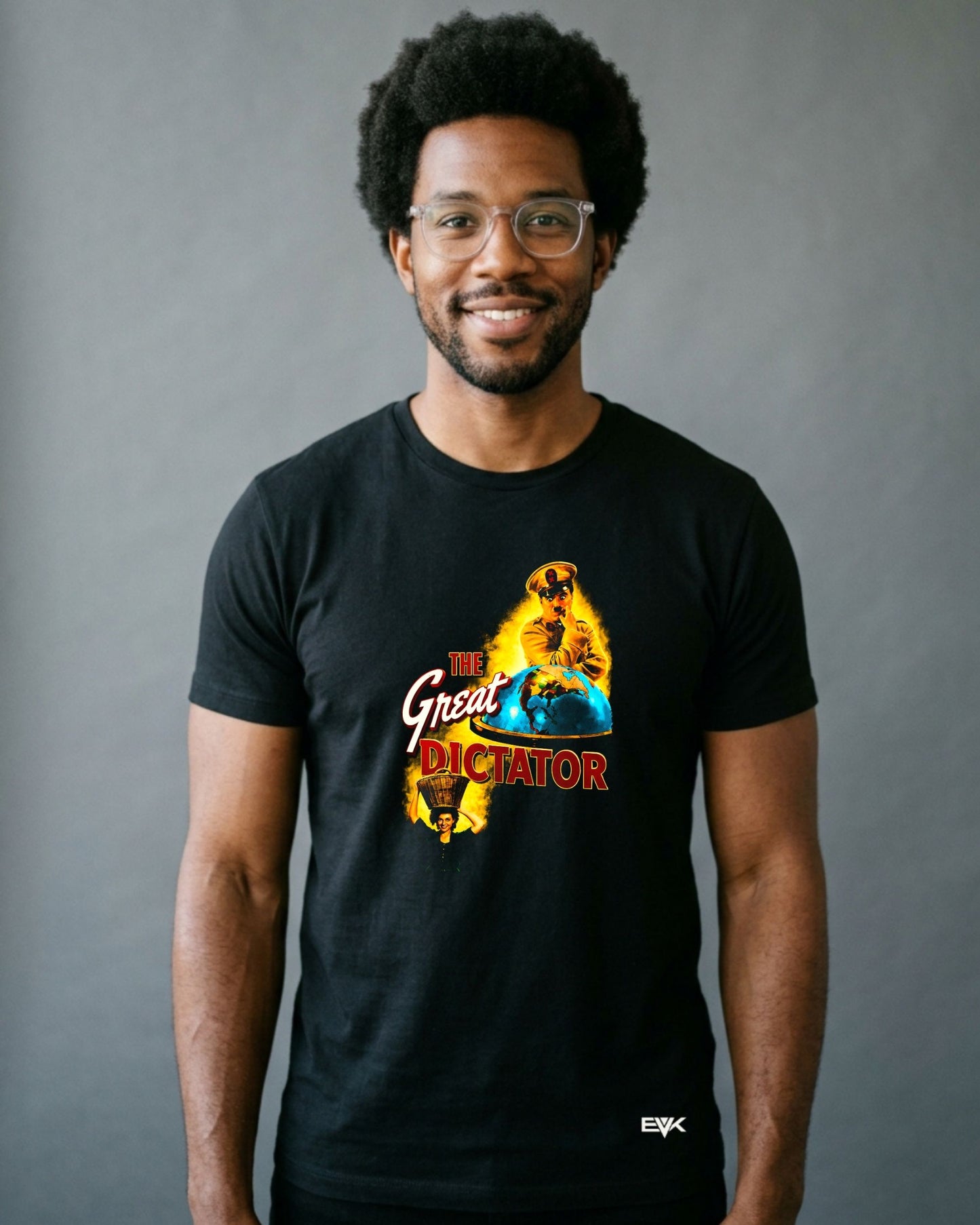 Camiseta O Grande Ditador – The Globe of Hynkel