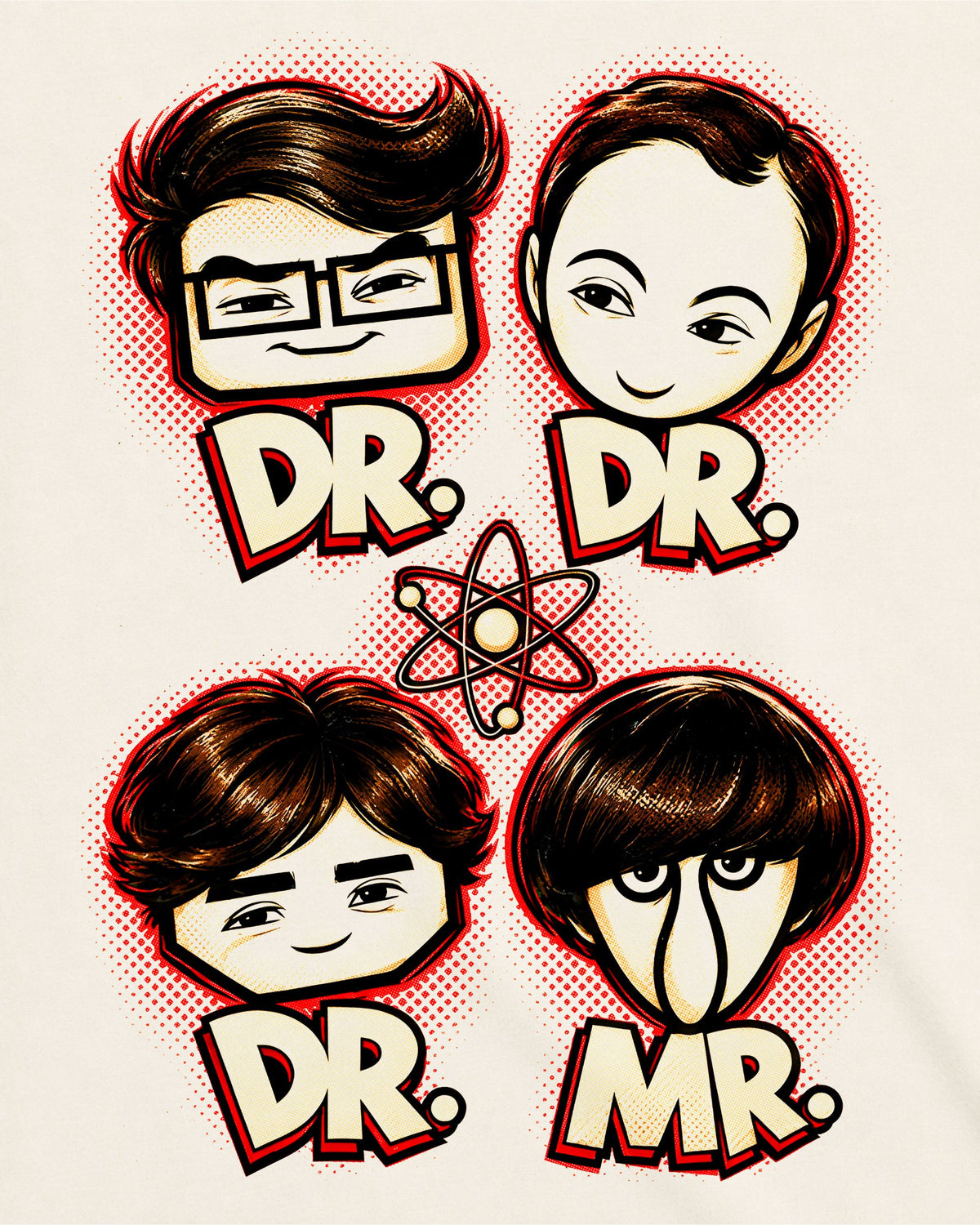 Camiseta Off-White The Big Bang Theory – Spot the Engineer