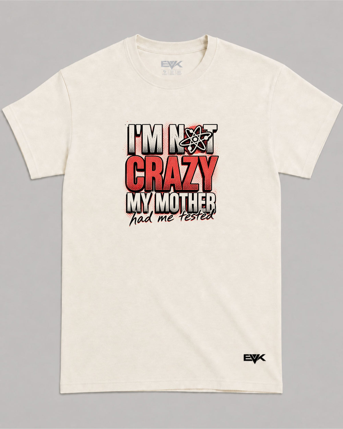 Camiseta Off-White The Big Bang Theory – My Mother Had Me Tested