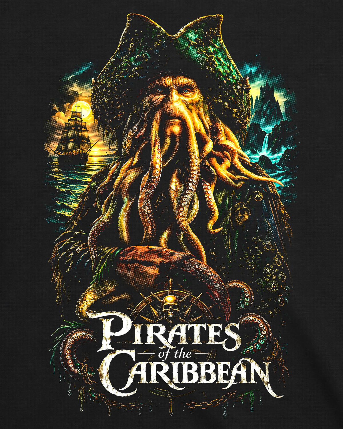 Camiseta Piratas do Caribe – Mona Jones