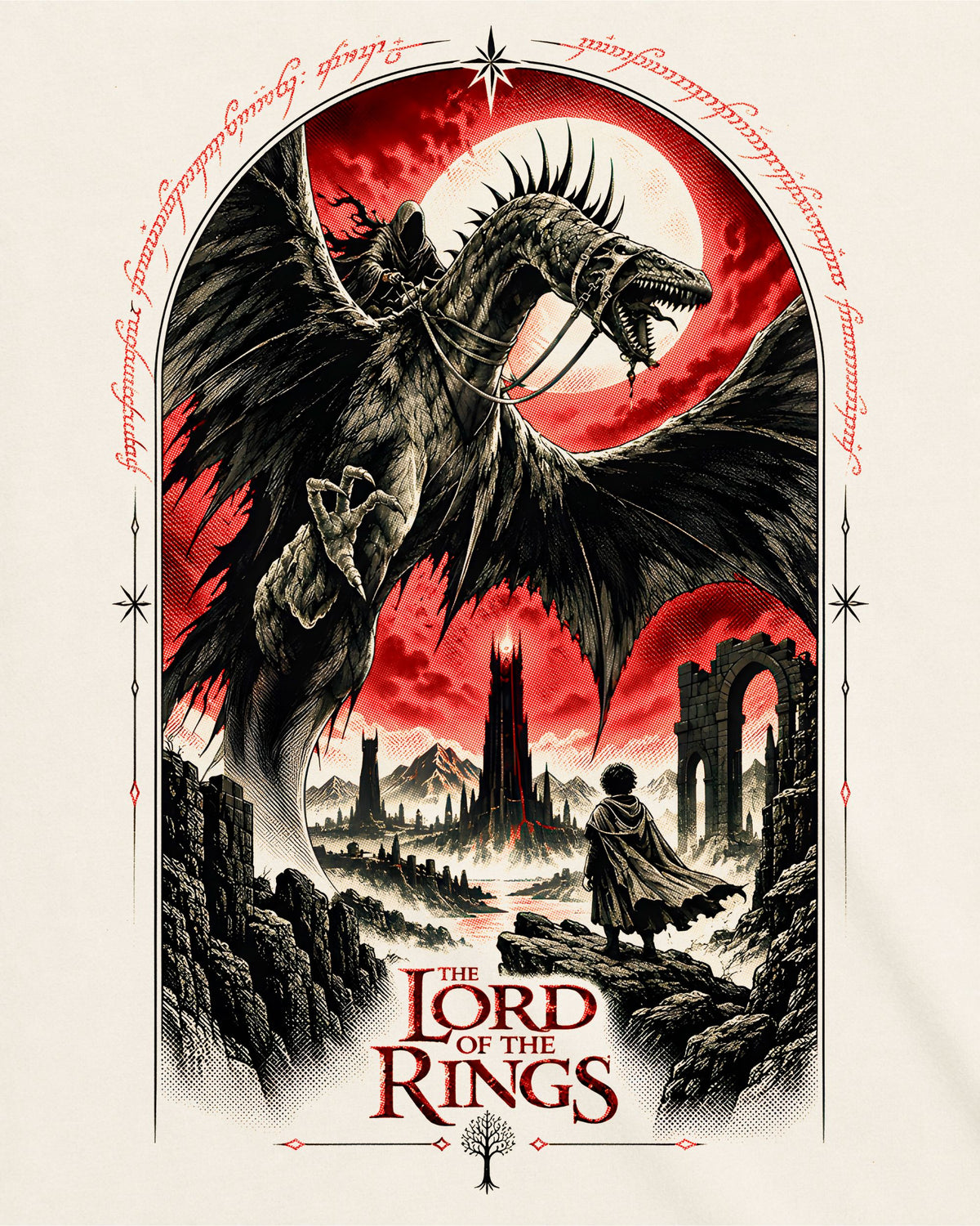 Camiseta Off-White O Senhor dos Anéis – Nazgûl