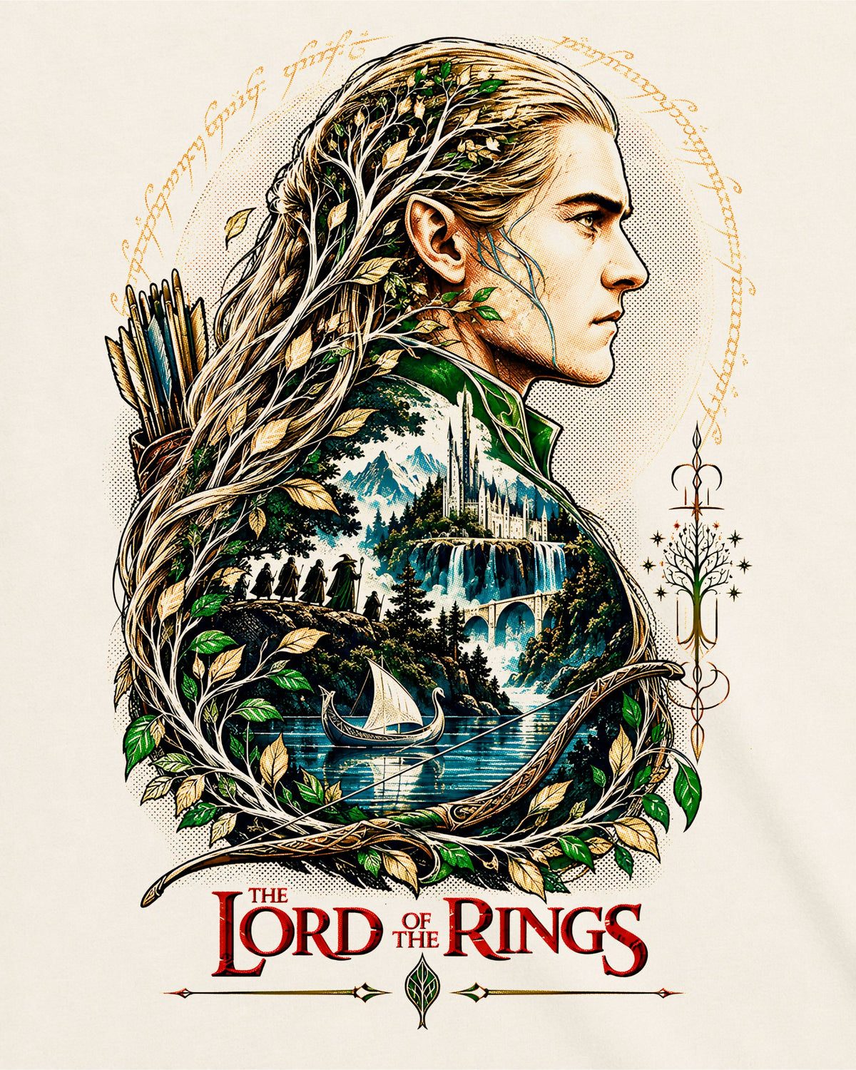 Camiseta Off-White O Senhor dos Anéis – Legolas