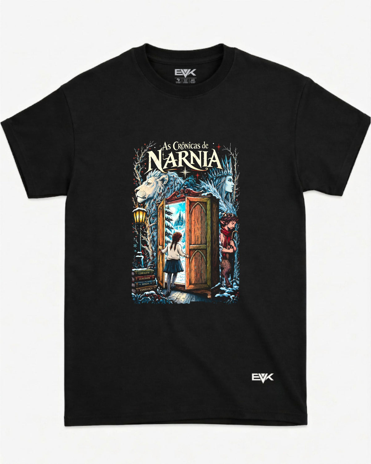 Camiseta As Crônicas de Narnia – Through the Wardrobe