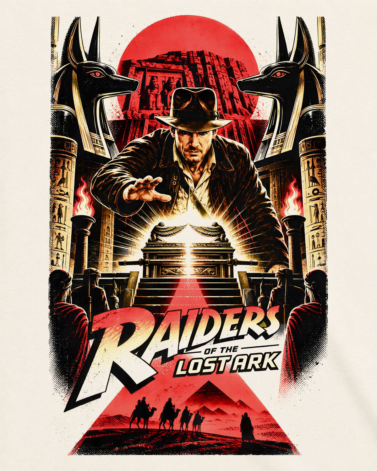 Camiseta Off-White Os Caçadores da Arca Perdida – Anubis Chamber Tee