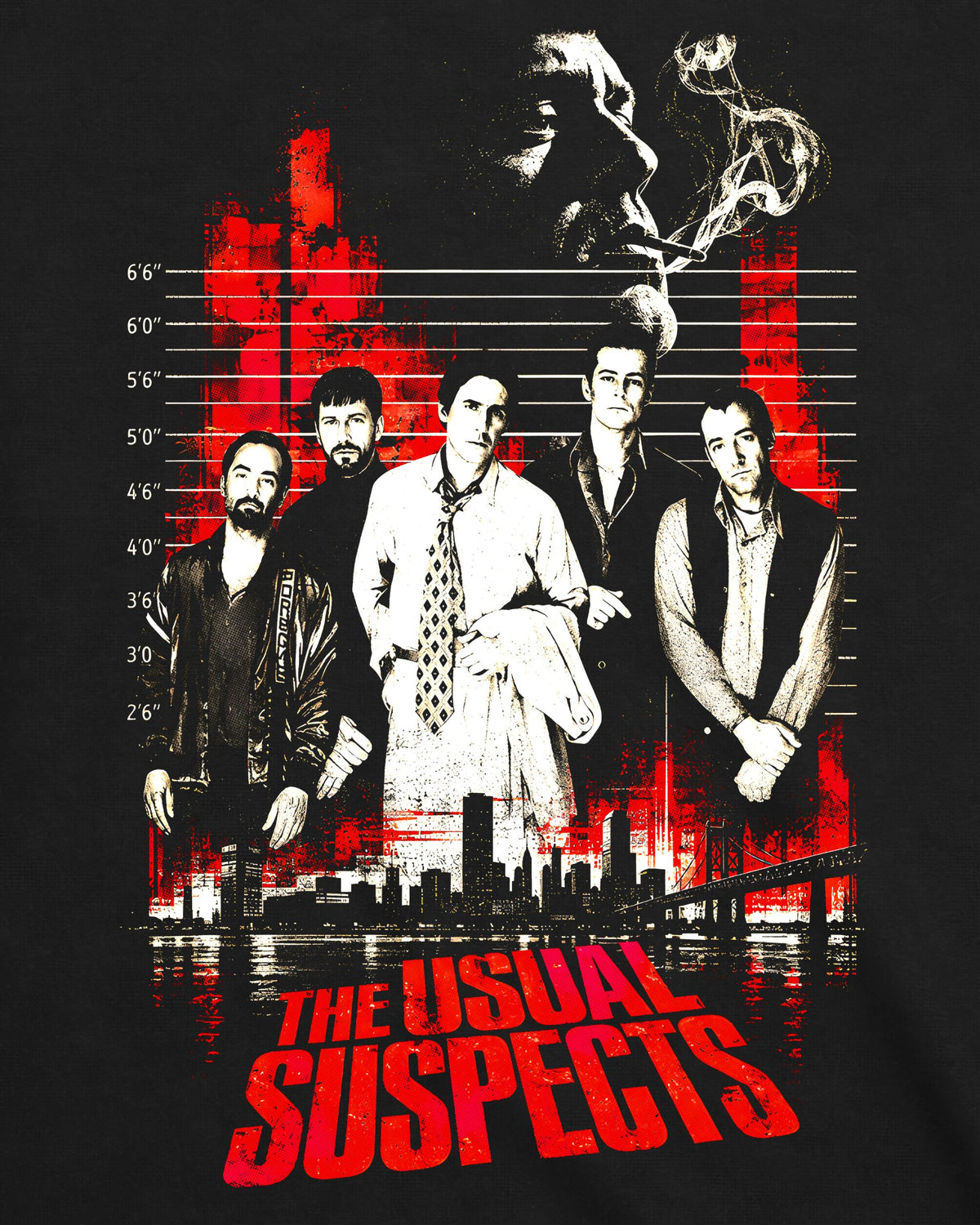 Camiseta Os Suspeitos – Lineup Graphic