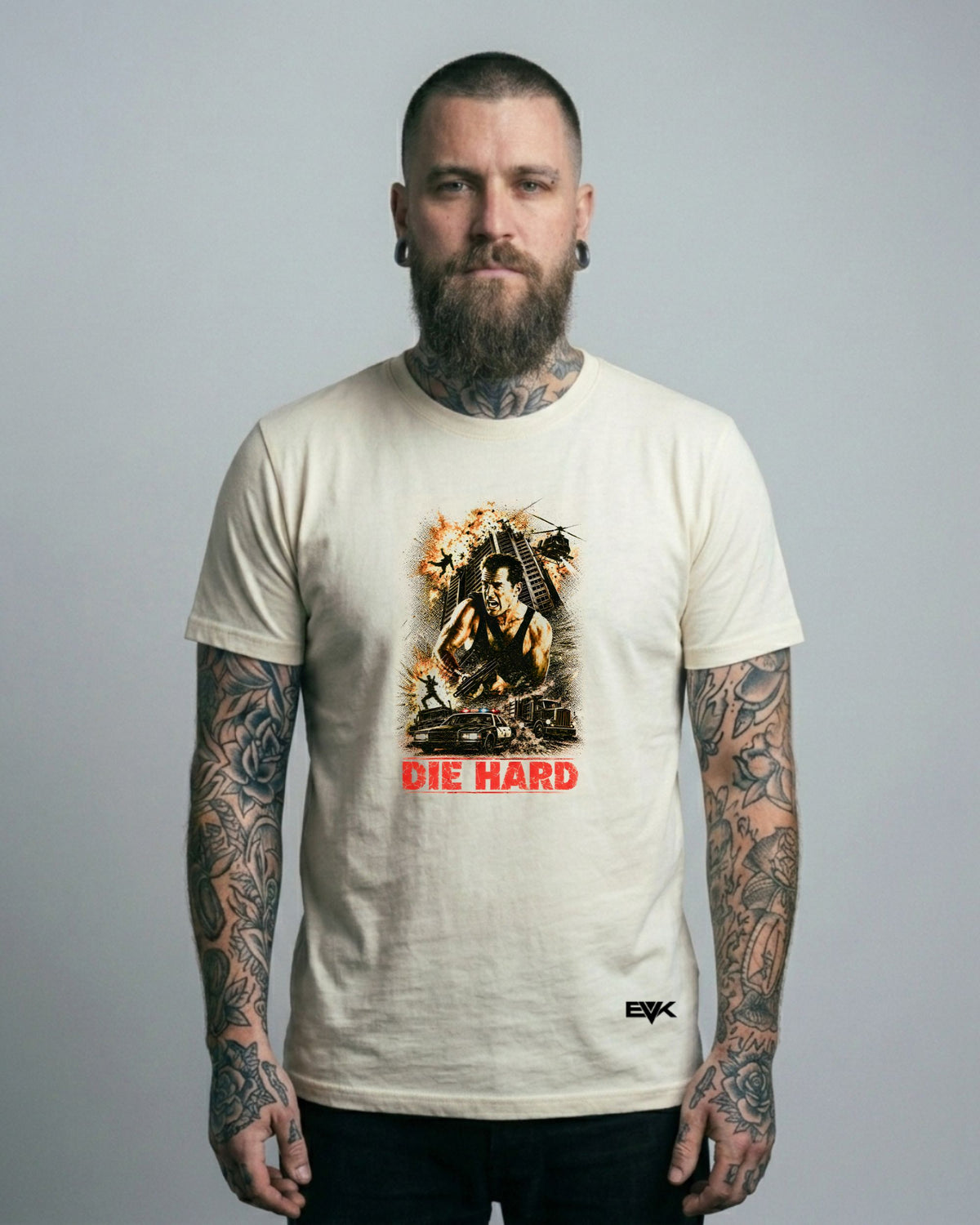 Camiseta Off-White Duro de Matar – Nakatomi Fall