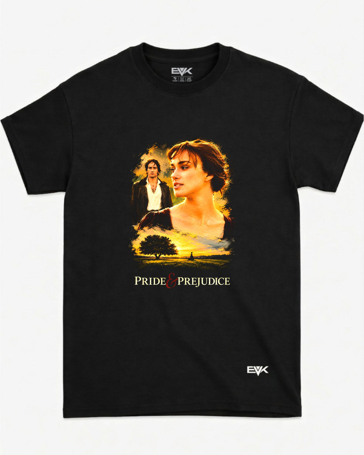 Camiseta Orgulho e Preconceito – Oil Painted Portrait