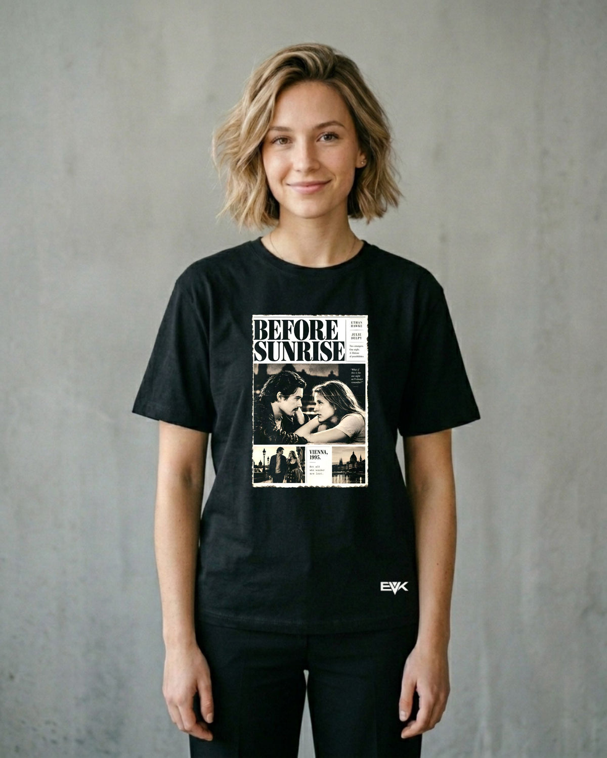 Camiseta Antes do Amanhecer – Newspaper Art