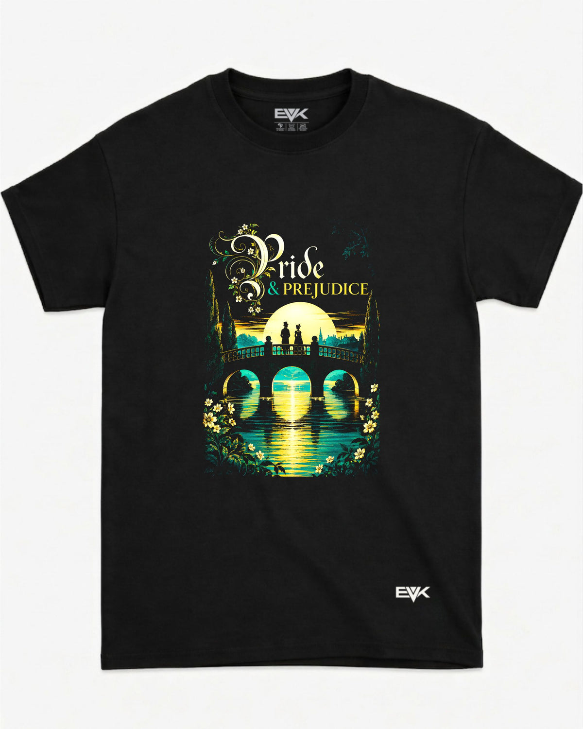 Camiseta Orgulho e Preconceito – Bridge Silhouette