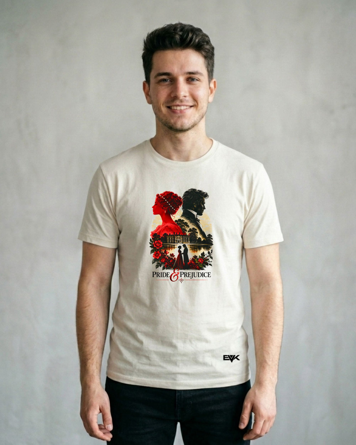 Camiseta Off-White Orgulho e Preconceito – The Lake at Pemberley