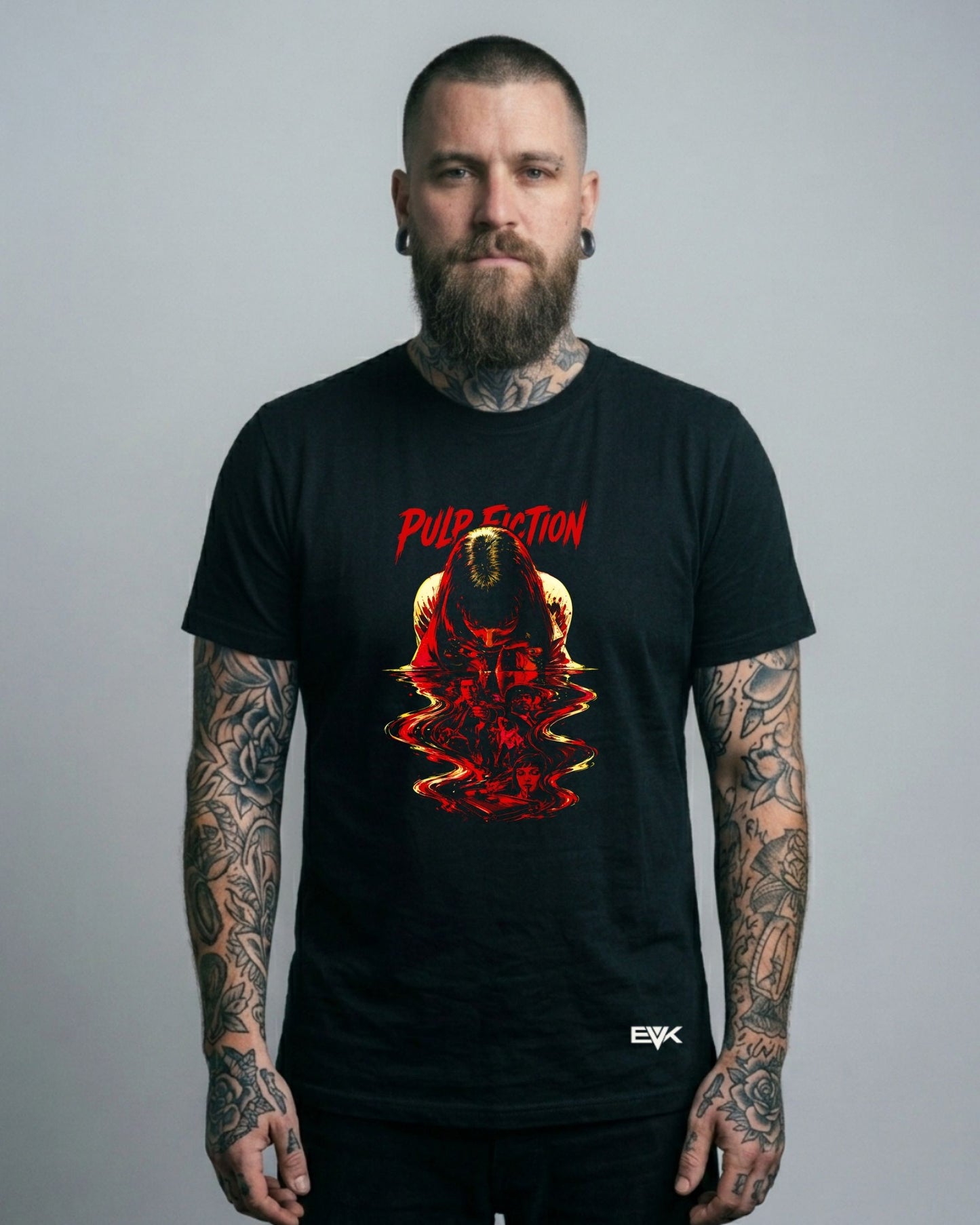 Camiseta Pulp Fiction – Tempo de Violência – Mia Wallace Dark
