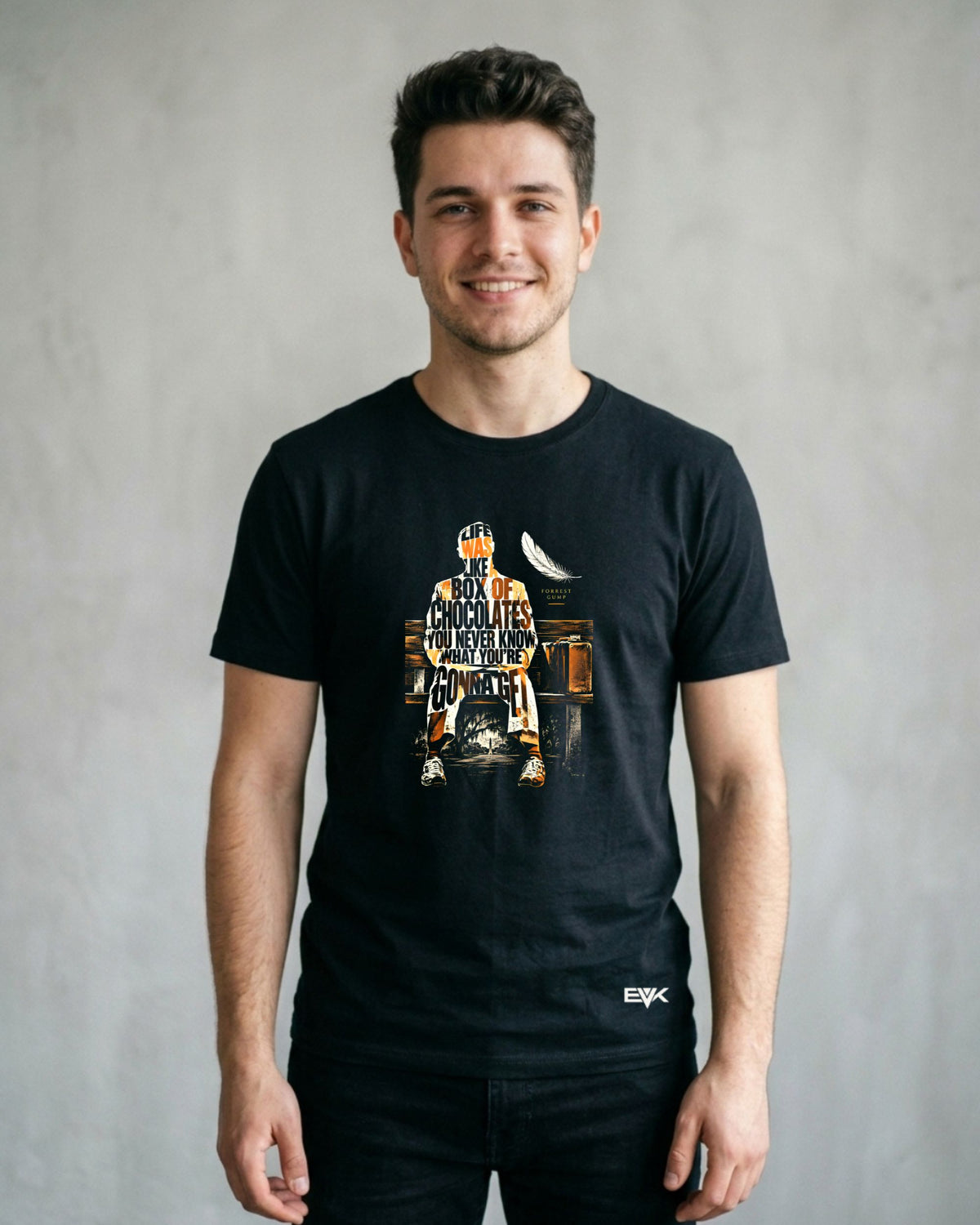 Camiseta Forrest Gump – The Chocolate Box