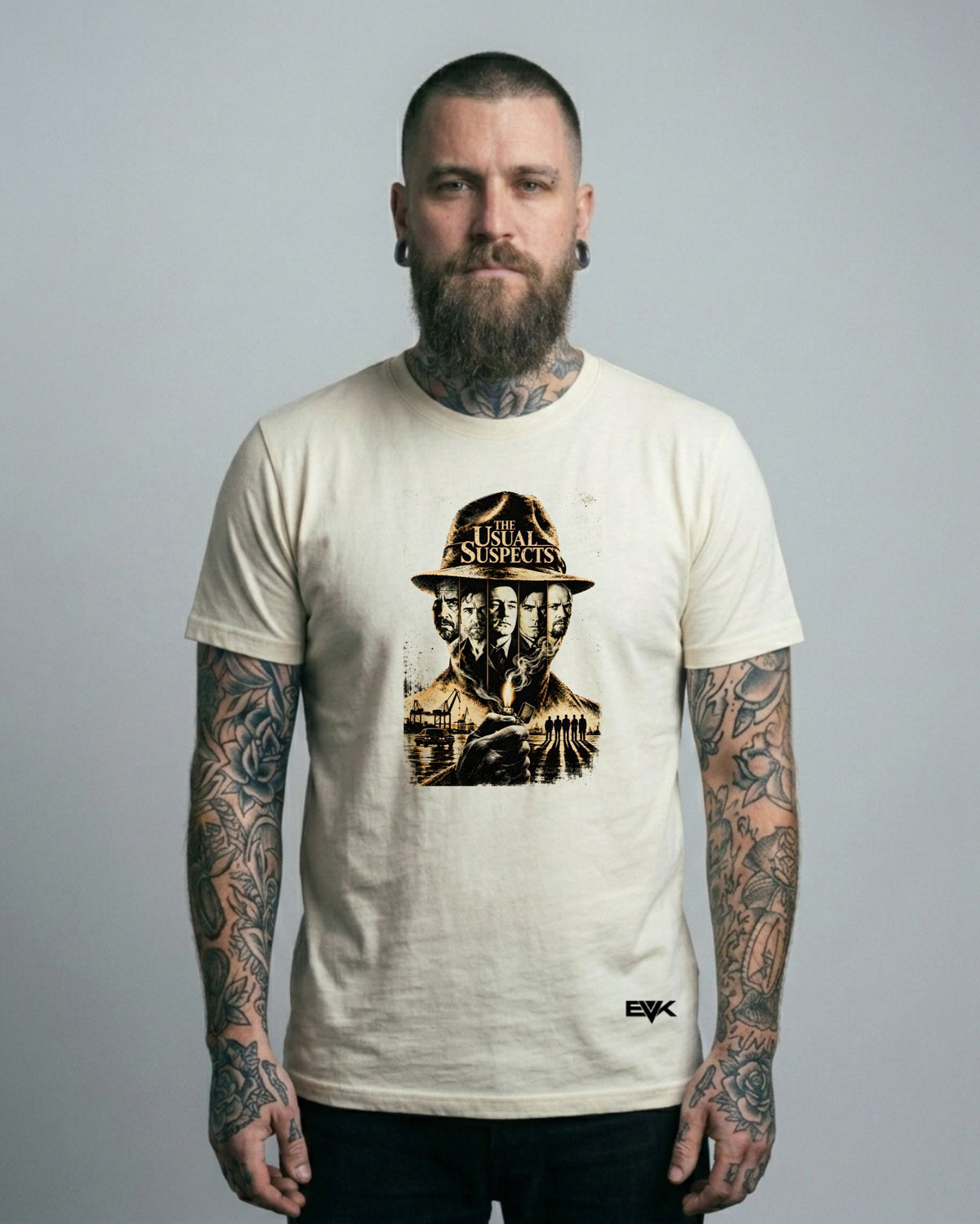 Camiseta Off-White Os Suspeitos – Keyser Söze Silhouette
