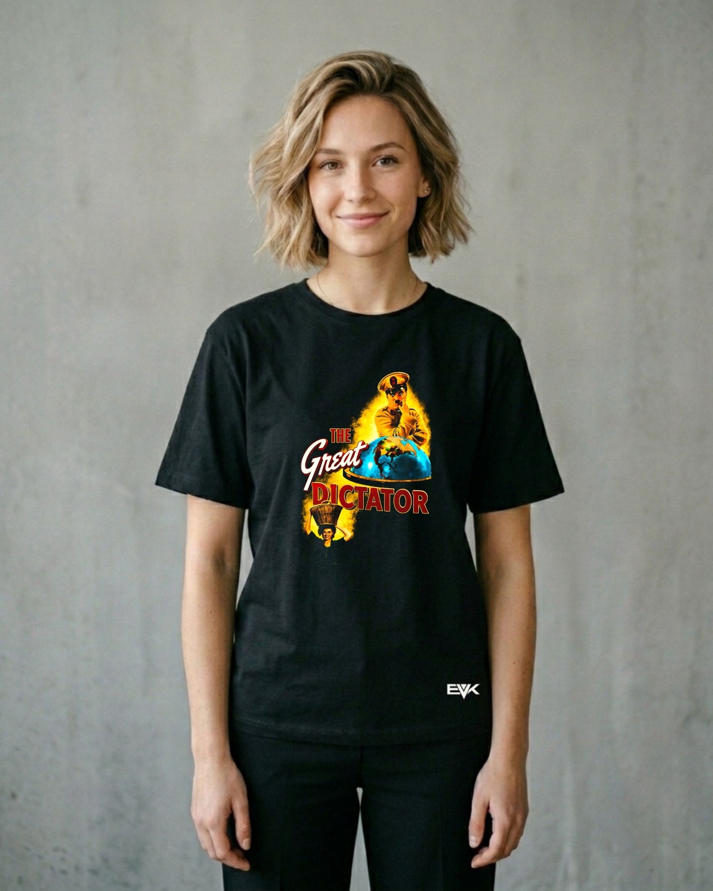 Camiseta O Grande Ditador – The Globe of Hynkel